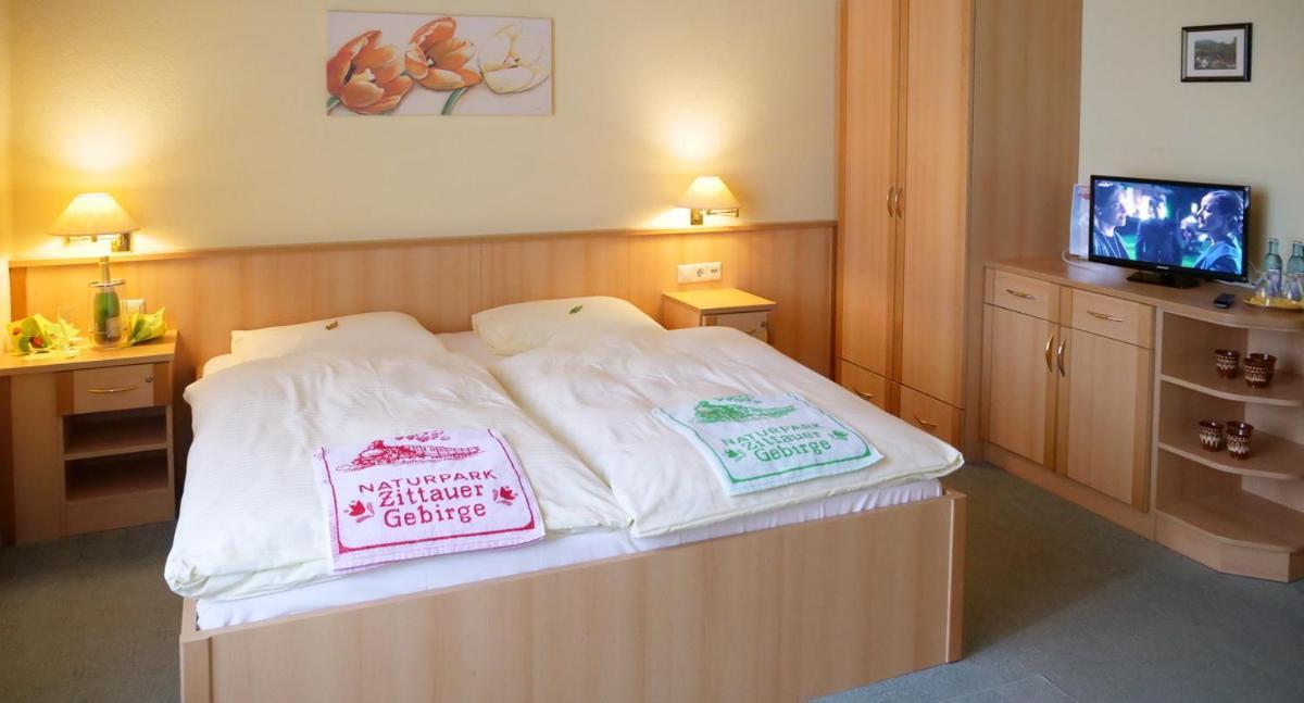 Pension Jeschkenblick Luftkurort Lückendorf Esterno foto