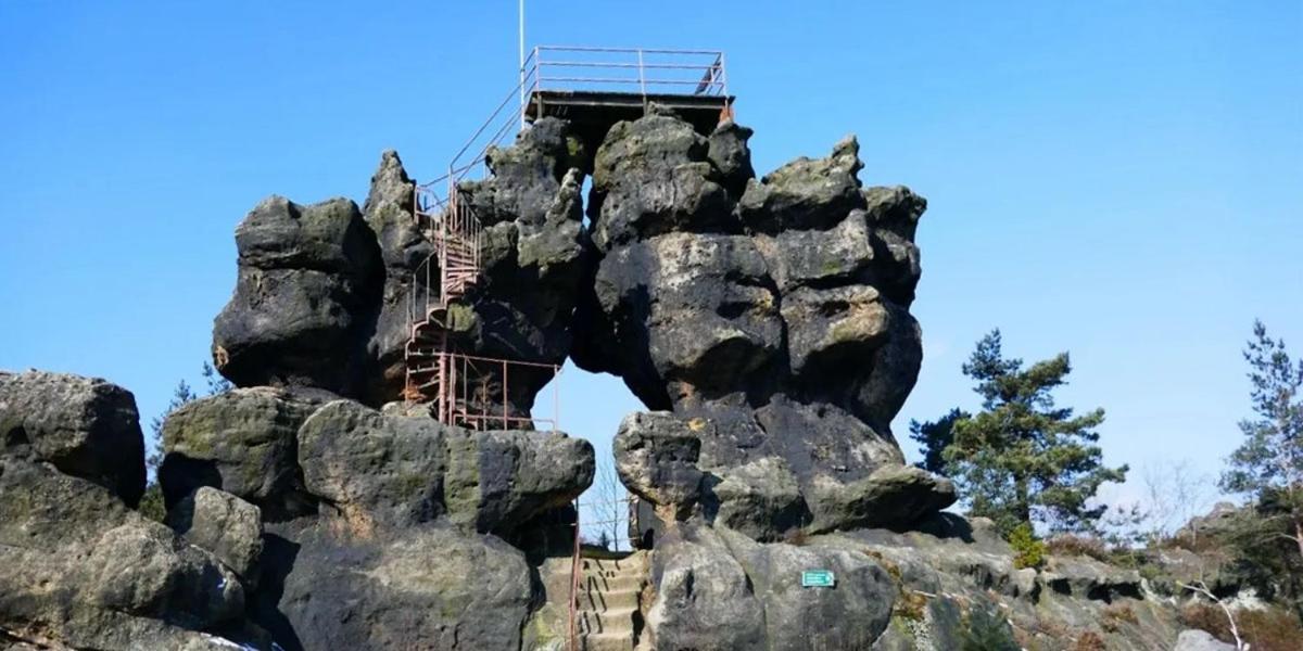 Pension Jeschkenblick Luftkurort Lückendorf Esterno foto